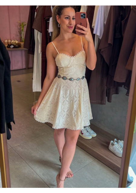 VESTIDO GIULIA OFFWHITE