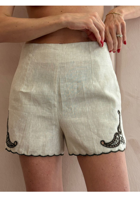 SHORTS NATALIA BEGE