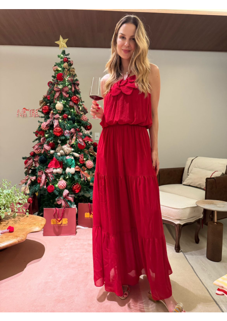 VESTIDO LORRAINE VERMELHO