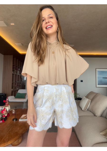 SHORTS EMILIA BEGE