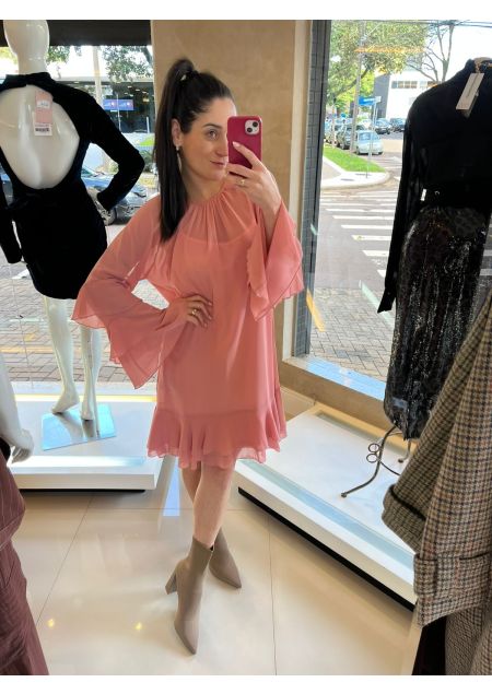 VESTIDO NICOLE ROSA
