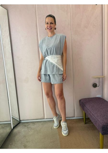 CONJUNTO MARIELE CINZA